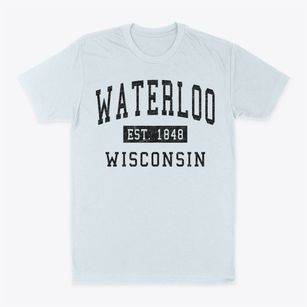Waterloo Wisconsin Classic Established Classic Dad T-Shirt
