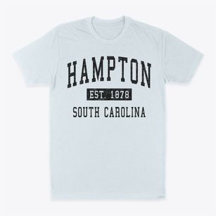 Hampton South Carolina Classic Established Classic Dad T-Shirt