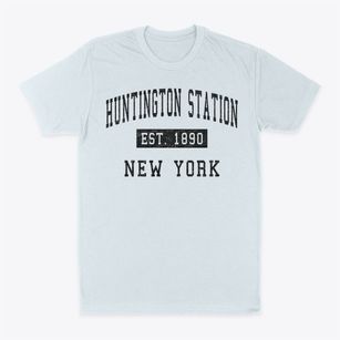 Huntington Station New York Classic Established Classic Dad T-Shirt