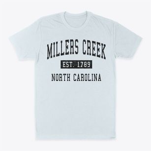 Millers Creek North Carolina Classic Established Classic Dad T-Shirt