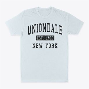 Uniondale New York Classic Established Classic Dad T-Shirt
