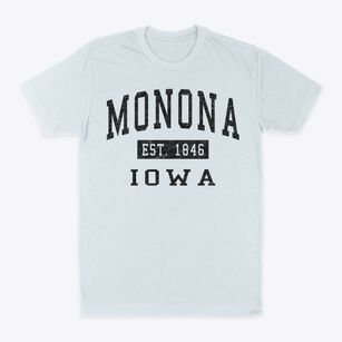 Monona Iowa Classic Established Classic Dad T-Shirt
