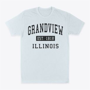 Grandview Illinois Classic Established Classic Dad T-Shirt