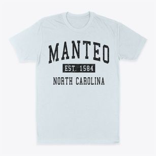 Manteo North Carolina Classic Established Classic Dad T-Shirt