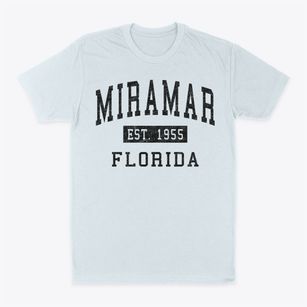 Miramar Florida Classic Established Classic Dad T-Shirt