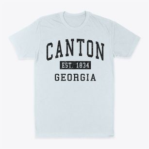 Canton Georgia Classic Established Classic Dad T-Shirt