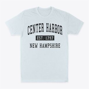 Center Harbor New Hampshire Classic Established Classic Dad T-Shirt