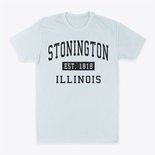 Stonington Illinois Classic Established Classic Dad T-Shirt