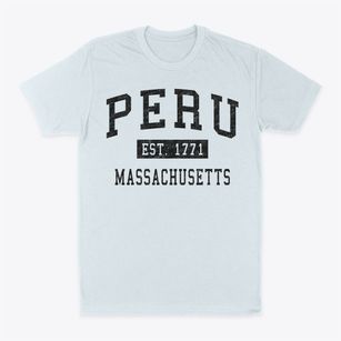 Peru Massachusetts Classic Established Classic Dad T-Shirt