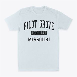 Pilot Grove Missouri Classic Established Classic Dad T-Shirt