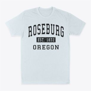 Roseburg Oregon Classic Established Classic Dad T-Shirt