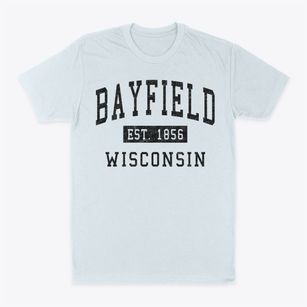 Bayfield Wisconsin Classic Established Classic Dad T-Shirt