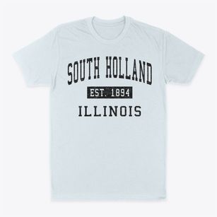 South Holland Illinois Classic Established Classic Dad T-Shirt