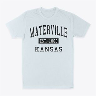 Waterville Kansas Classic Established Classic Dad T-Shirt