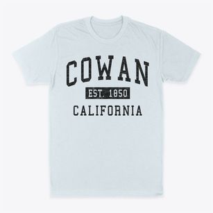 Cowan California Classic Established Classic Dad T-Shirt