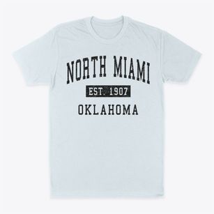 North Miami Oklahoma Classic Established Classic Dad T-Shirt