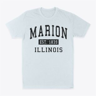 Marion Illinois Classic Established Classic Dad T-Shirt