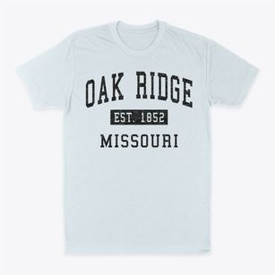 Oak Ridge Missouri Classic Established Classic Dad T-Shirt