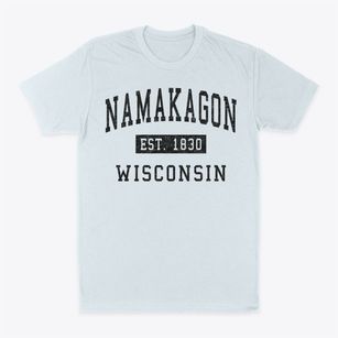 Namakagon Wisconsin Classic Established Classic Dad T-Shirt
