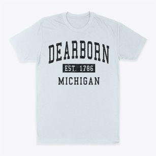 Dearborn Michigan Classic Established Classic Dad T-Shirt