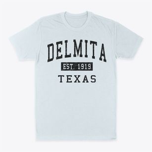 Delmita Texas Classic Established Classic Dad T-Shirt