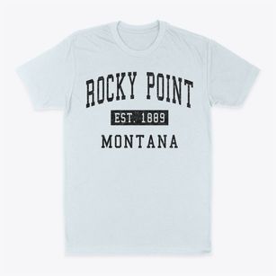 Rocky Point Montana Classic Established Classic Dad T-Shirt