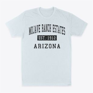 Mojave Ranch Estates Arizona Classic Established Classic Dad T-Shirt