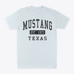Mustang Texas Classic Established Classic Dad T-Shirt