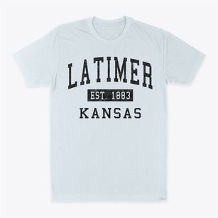 Latimer Kansas Classic Established Classic Dad T-Shirt
