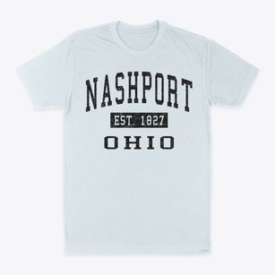 Nashport Ohio Classic Established Classic Dad T-Shirt