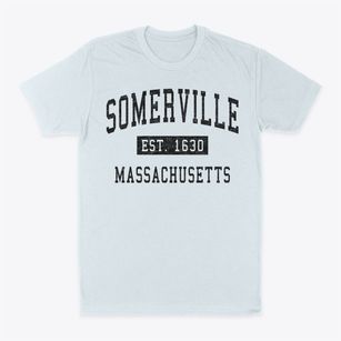 Somerville Massachusetts Classic Established Classic Dad T-Shirt