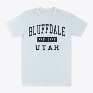 Bluffdale Utah Classic Established Classic Dad T-Shirt