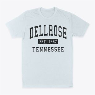 Dellrose Tennessee Classic Established Classic Dad T-Shirt
