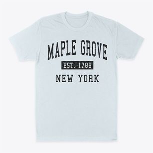 Maple Grove New York Classic Established Classic Dad T-Shirt