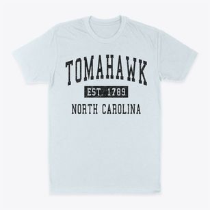 Tomahawk North Carolina Classic Established Classic Dad T-Shirt