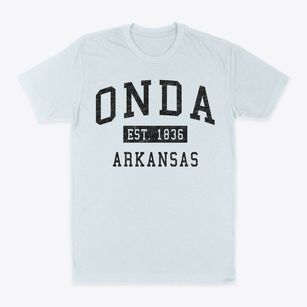 Onda Arkansas Classic Established Classic Dad T-Shirt