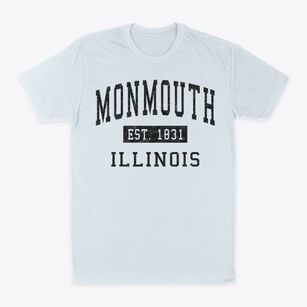 Monmouth Illinois Classic Established Classic Dad T-Shirt