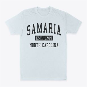 Samaria North Carolina Classic Established Classic Dad T-Shirt