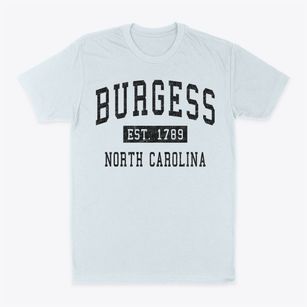 Burgess North Carolina Classic Established Classic Dad T-Shirt