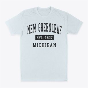 New Greenleaf Michigan Classic Established Classic Dad T-Shirt