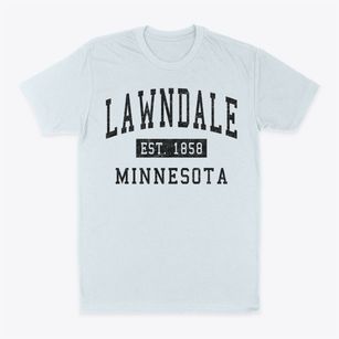 Lawndale Minnesota Classic Established Classic Dad T-Shirt