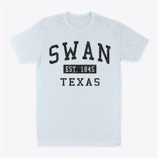 Swan Texas Classic Established Classic Dad T-Shirt