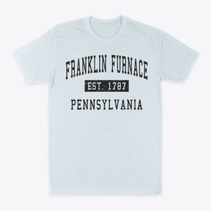 Franklin Furnace Pennsylvania Classic Established Classic Dad T-Shirt