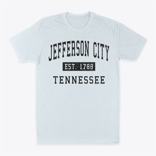 Jefferson City Tennessee Classic Established Classic Dad T-Shirt