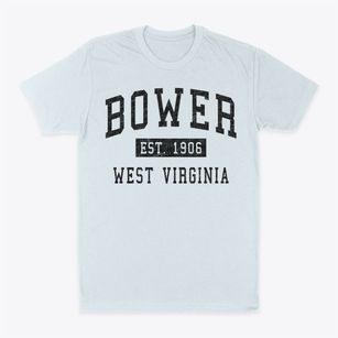 Bower West Virginia Classic Established Classic Dad T-Shirt