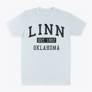 Linn Oklahoma Classic Established Classic Dad T-Shirt