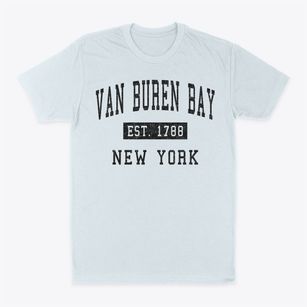 Van Buren Bay New York Classic Established Classic Dad T-Shirt