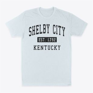 Shelby City Kentucky Classic Established Classic Dad T-Shirt