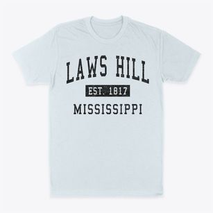 Laws Hill Mississippi Classic Established Classic Dad T-Shirt