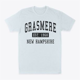 Grasmere New Hampshire Classic Established Classic Dad T-Shirt